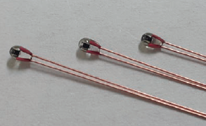 Thermometrics NTC Thermistors | Glass TG Series - Glass-Sealed Radial