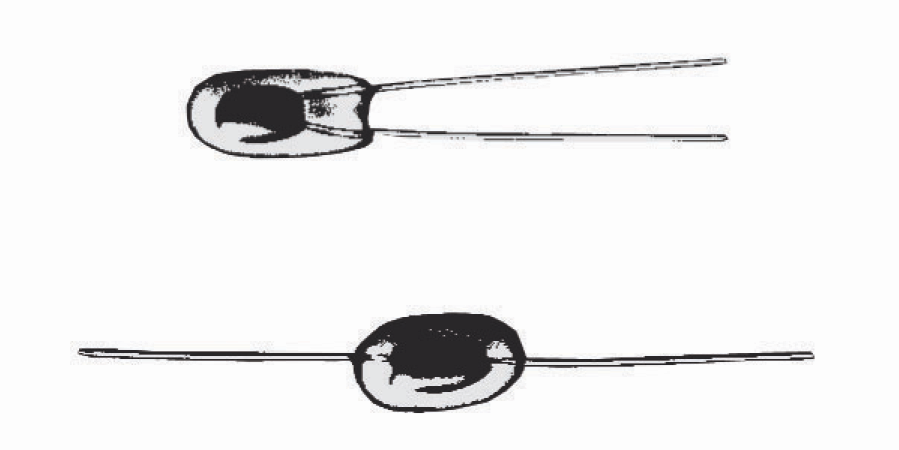 Thermometrics NTC Thermistors | Glass BR Series - Glass-Encapsulated Bead