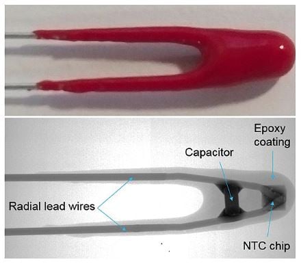 Thermometrics NTC Thermistors | Epoxy Type NKI Noise Immune
